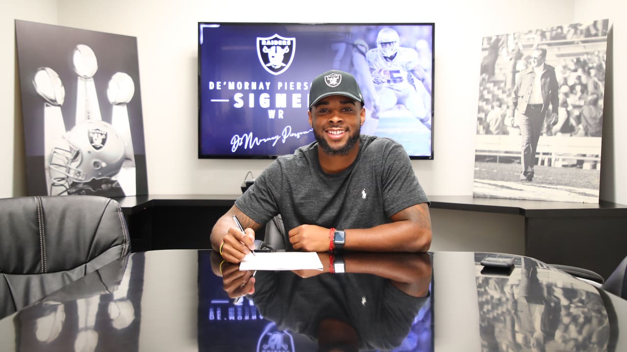 Raiders sign wide receiver De’Mornay PiersonEl