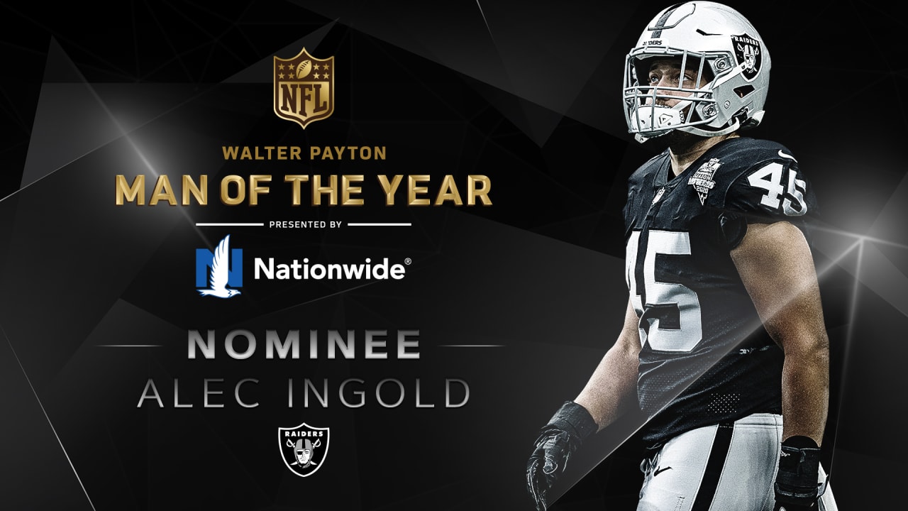 Ingold named Raiders' nominee for Walter Payton NFL Man of the Year Award  presented by Nationwide