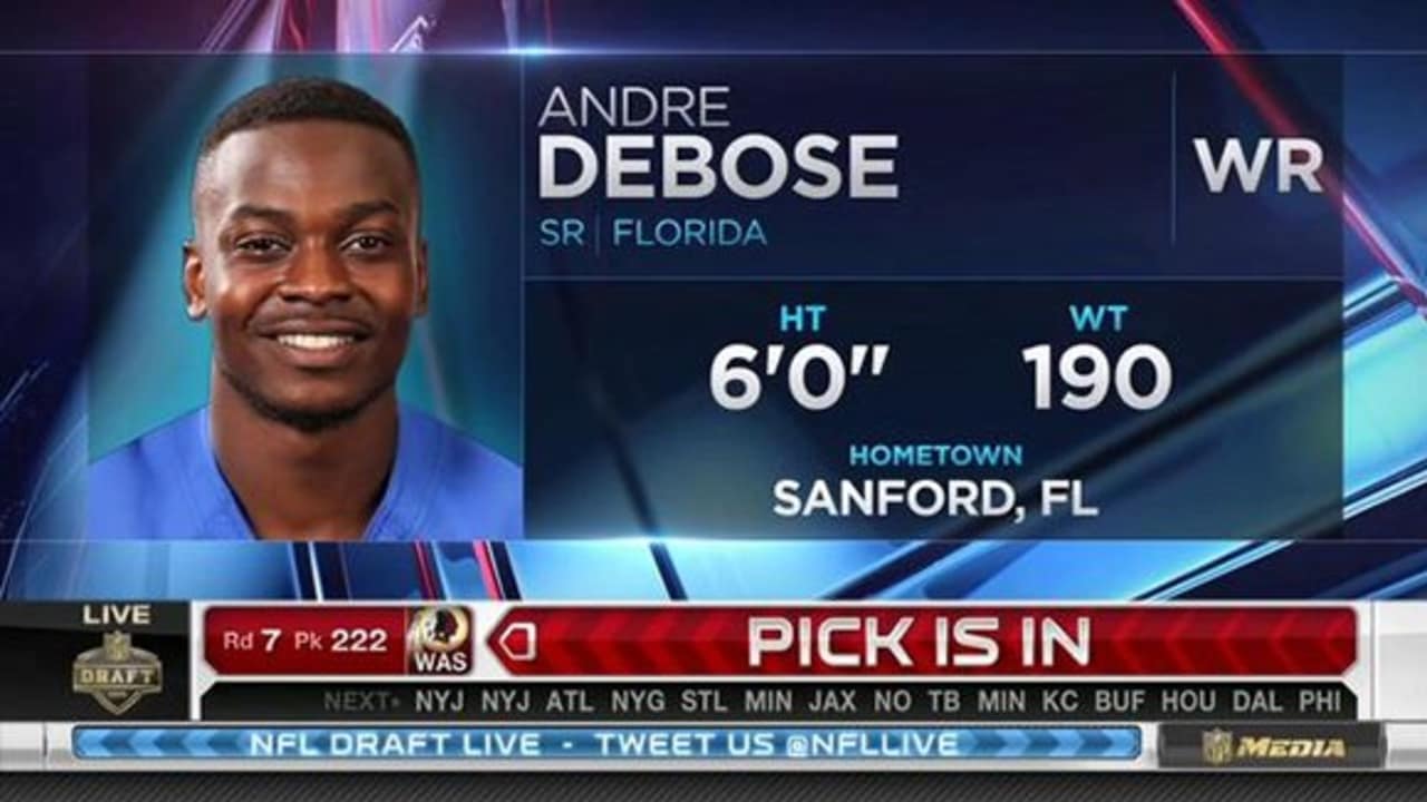 Florida loses receiver Andre Debose for the season