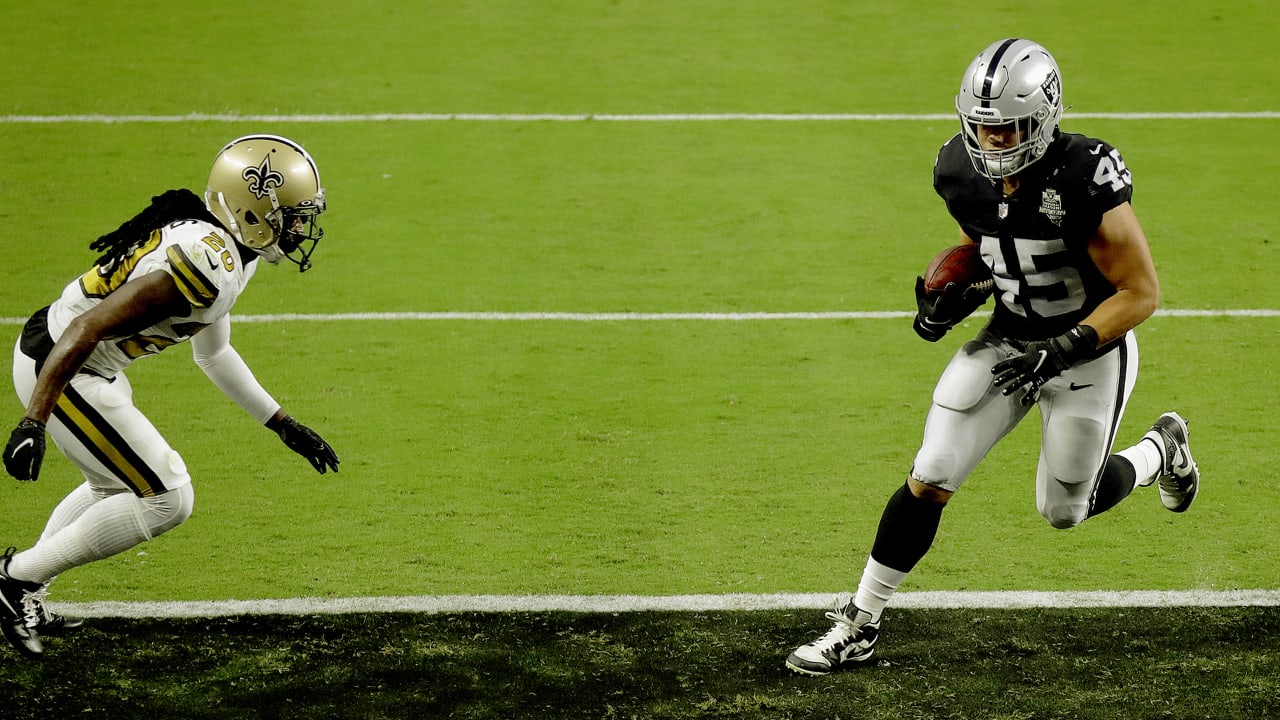 Raiders, Saints first Allegiant Stadium touchdowns