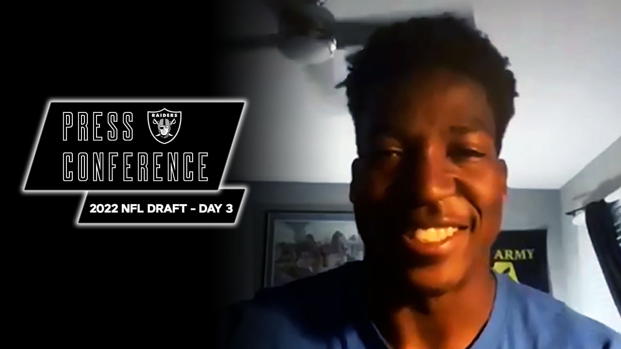 Watch: Raiders select Brittain Brown with No. 250 pick in 2022 draft