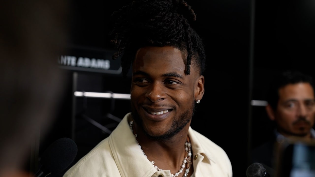 Davante Adams on facing the Packers | 2023 NFL Week 5 | Locker Room Scrum