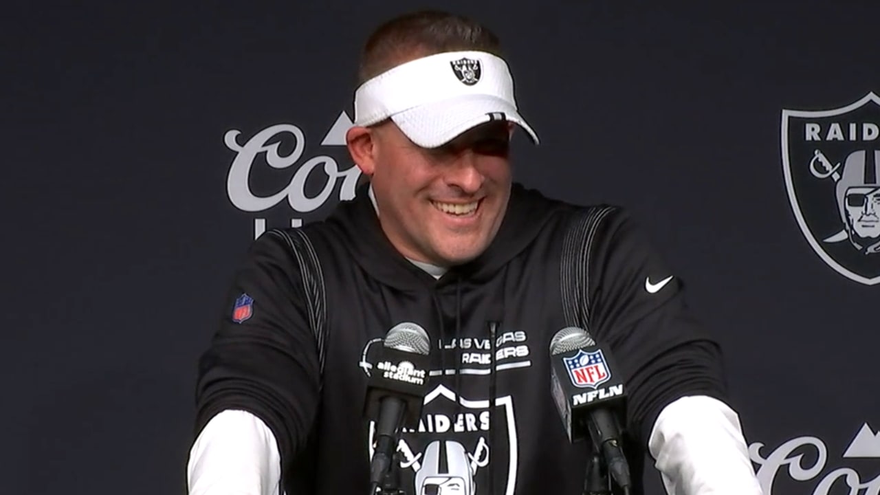 Head Coach Josh McDaniels' Round 1 Press Conference - 4.28.22, Raiders