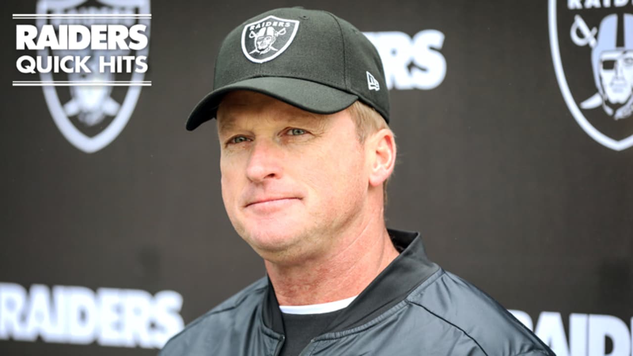 Head Coach Jon Gruden: "We Like What We See"