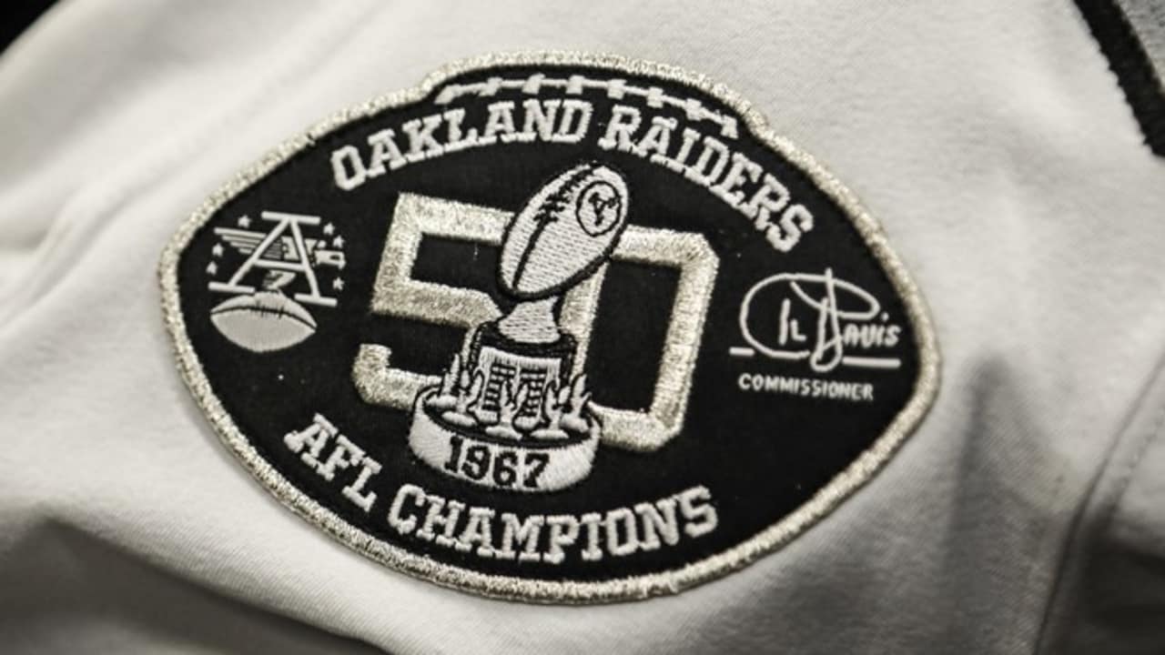 Raiders Commemorate 1967 AFL Championship With Jersey Patch