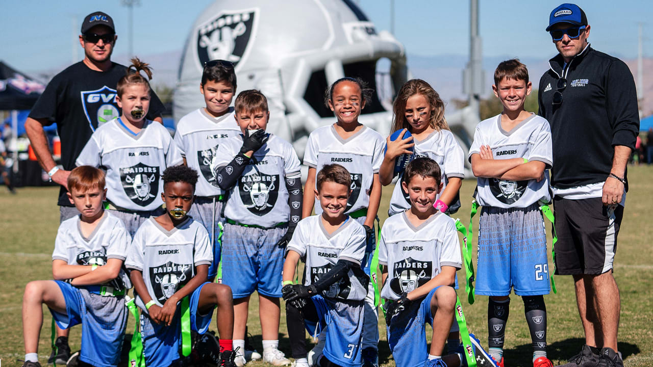 Watch: Raiders host NFL FLAG Football Regional Tournament