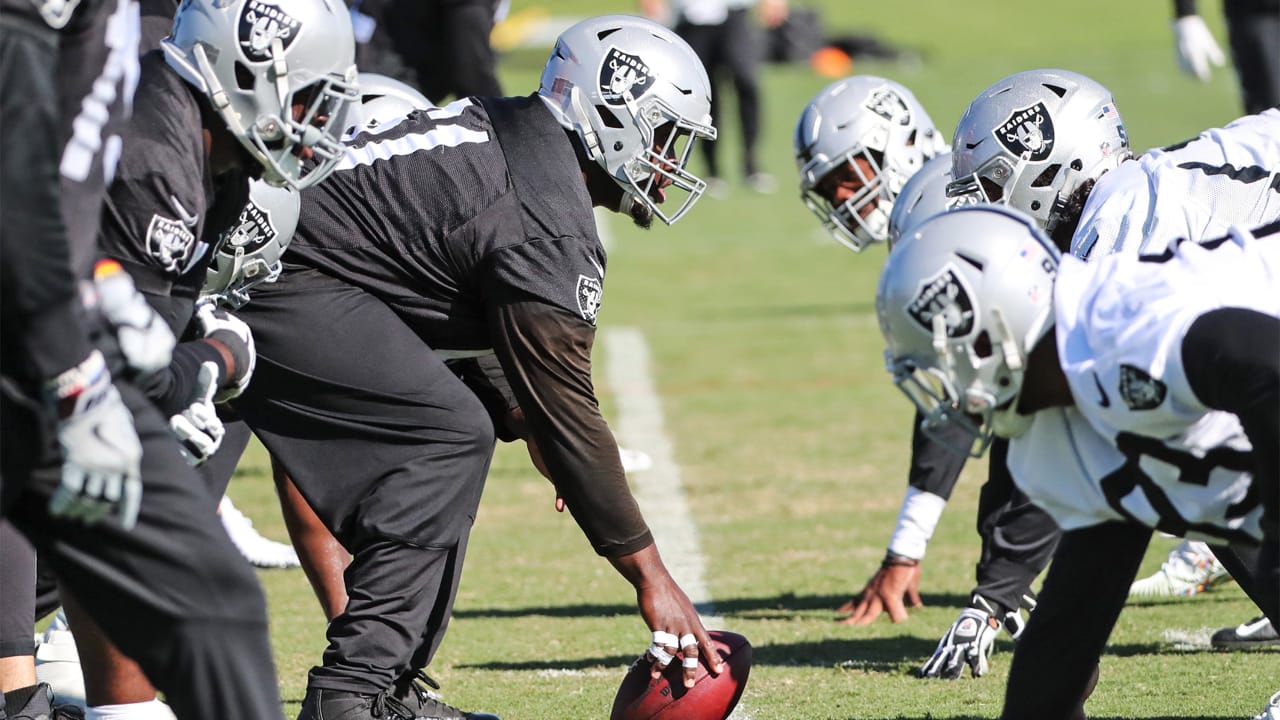 Raiders back at practice on Monday