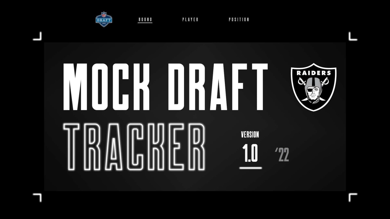 Mock Draft Tracker 1.0: Who will the Raiders select at No. 22?