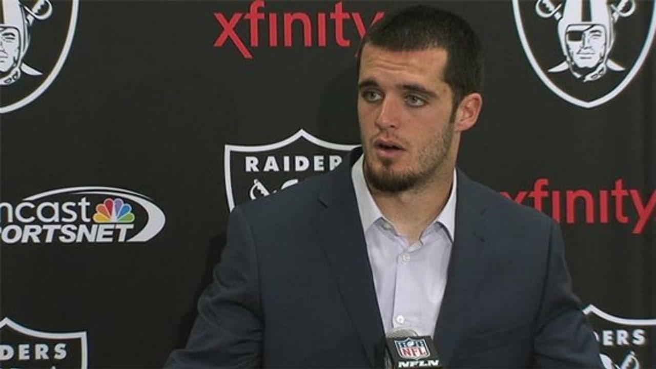 Press Conference: Derek Carr Postgame