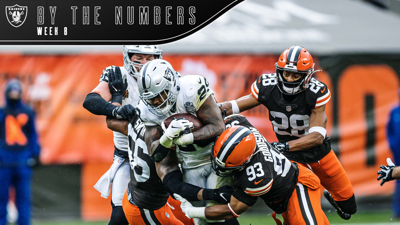 By The Numbers: Raiders Own The Time Of Possession Against The Browns