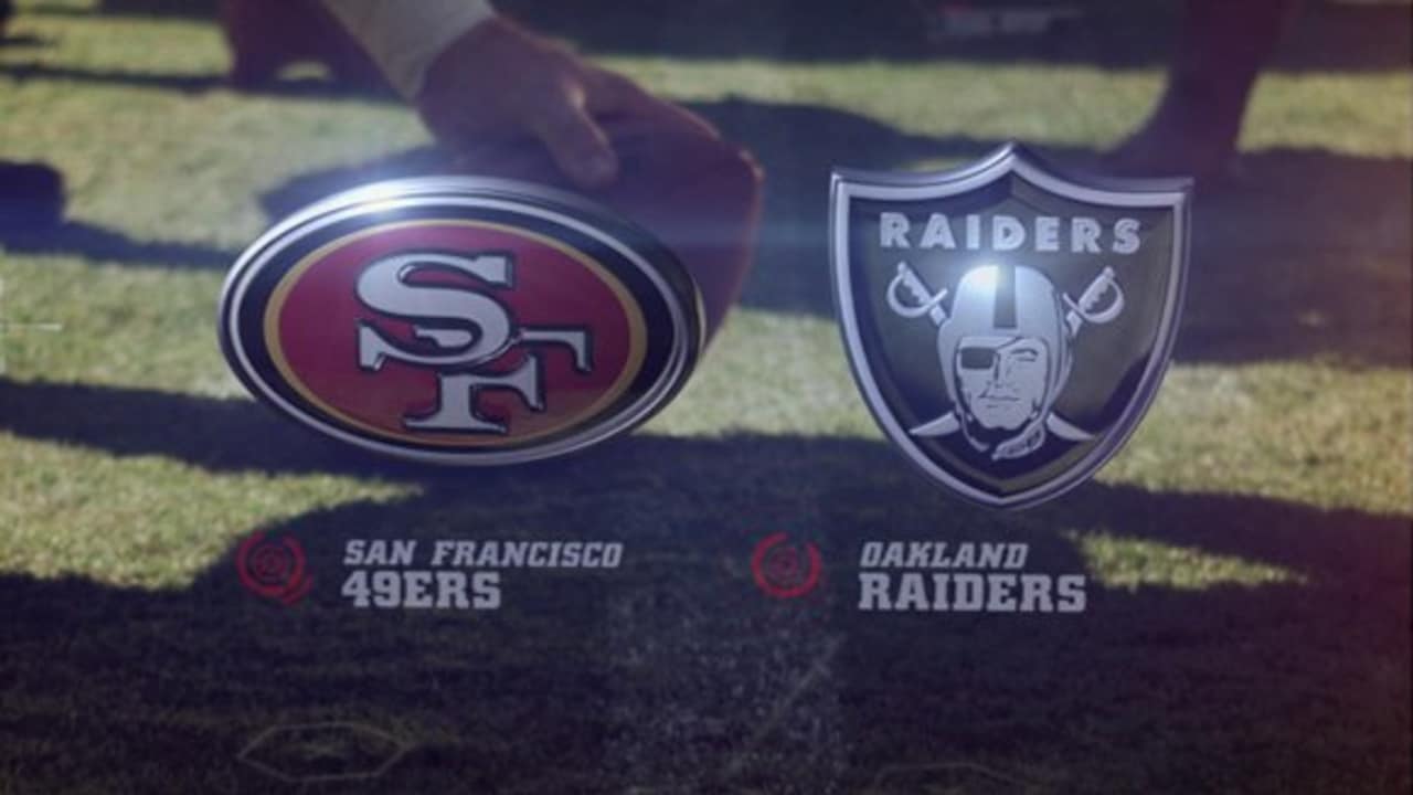 OAKLAND RAIDERS VS SAN FRANCISCO 49ERS Sunday, December 7, 2014 at