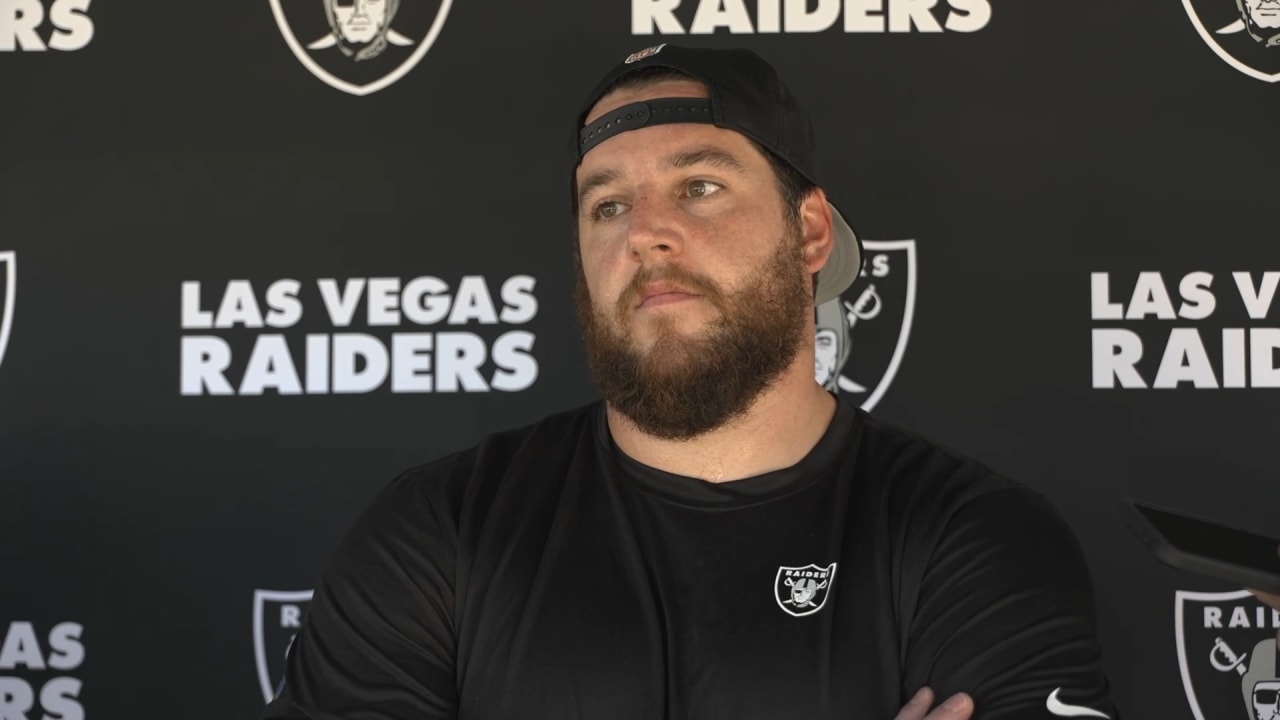 Guard Greg Van Roten talks joint practice with Los Angeles Rams, team  building, the offensive line, tackle Kolton Miller, longevity in the  league, being a veteran and more