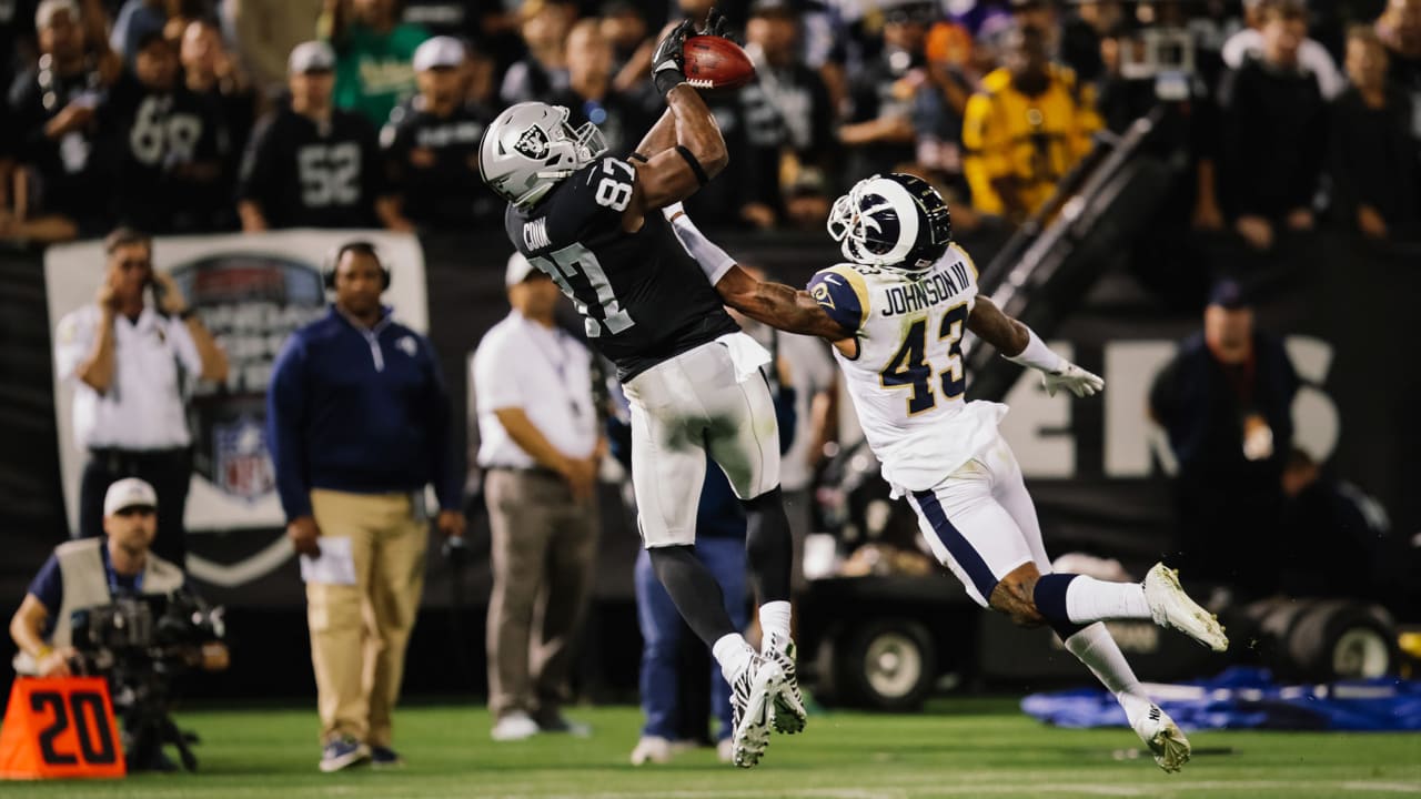 Orlando, Florida, USA. 27th Jan, 2019. AFC tight end Jared Cook (87), of  the Oakland Raiders, during the NFL Pro Bowl football game between the AFC  and the NFC at Camping World