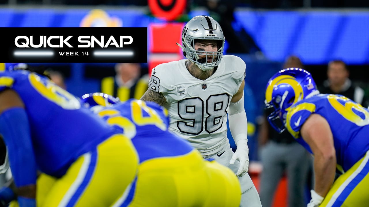 Raiders vs Rams Week 14 preview: Will Las Vegas face Baker