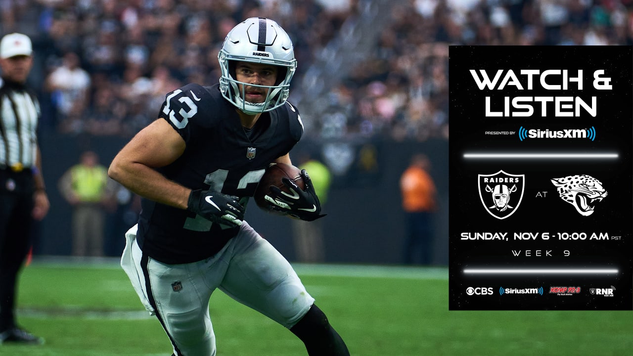 Raiders vs. Jaguars Live Stream: How to Watch Online