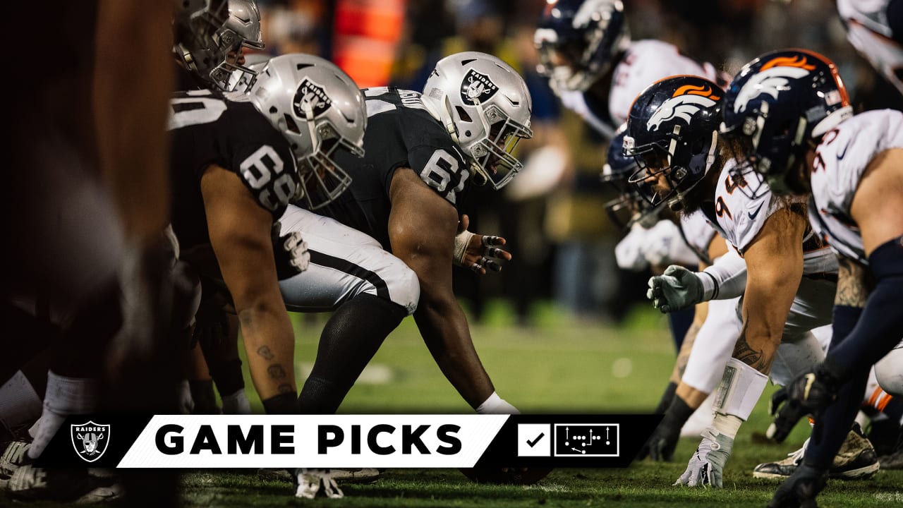 Expert Game Picks: Raiders' regular-season finale vs. Broncos