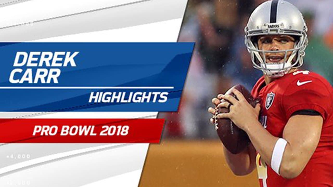 Derek Carr Highlights: Pro Bowl 2018