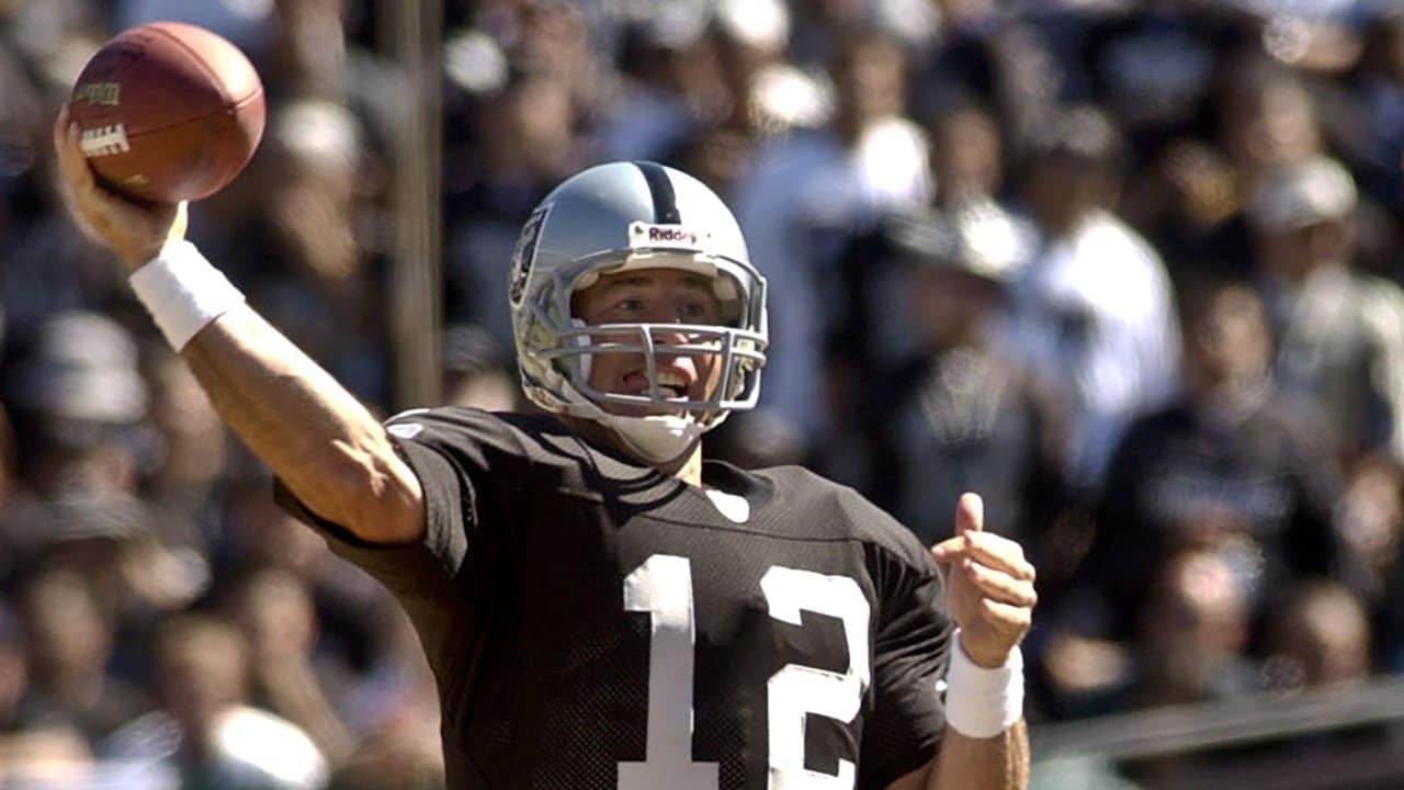 Looking back at Rich Gannon's second season with the Oakland Raiders