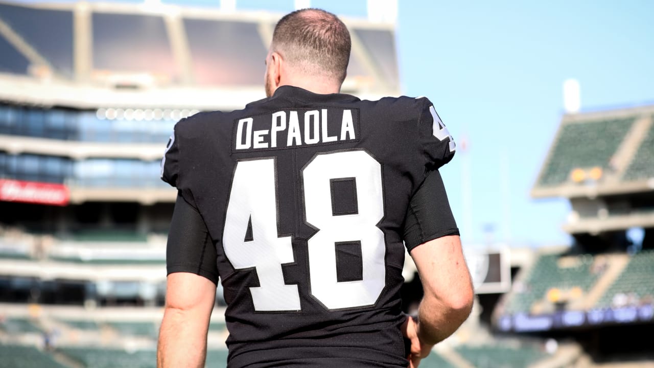 Head Coach Jon Gruden provides an update on long snapper Andrew DePaola