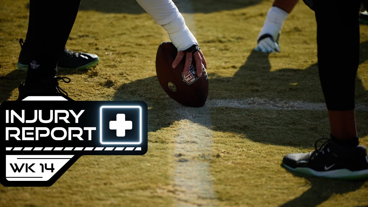 NFL Injury Report  Latest Football Injuries