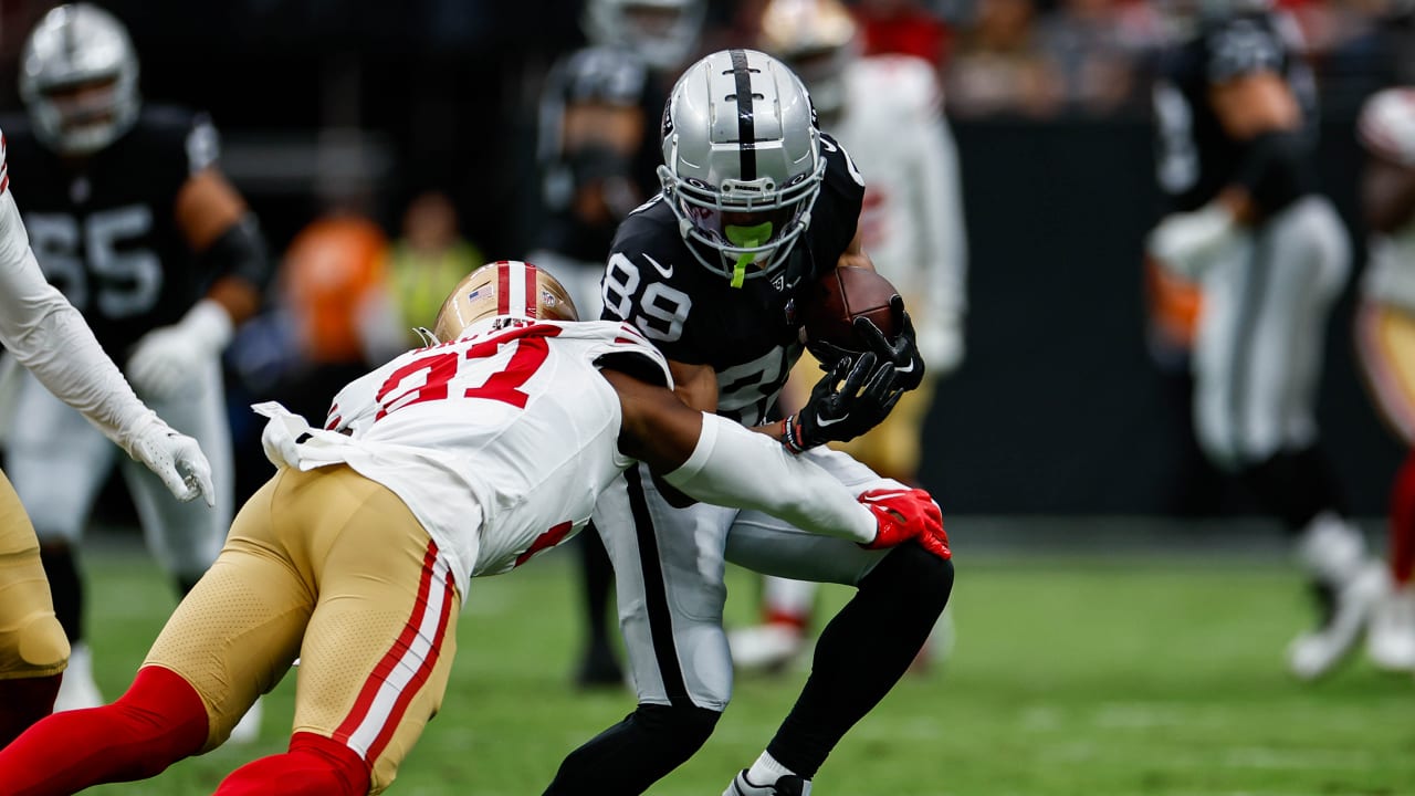 Raiders dominate 49ers with a strong 347 victory in preseason game