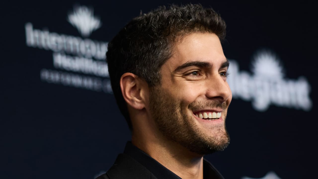 Jimmy Garoppolo on signing with the Raiders in free agency, Coach