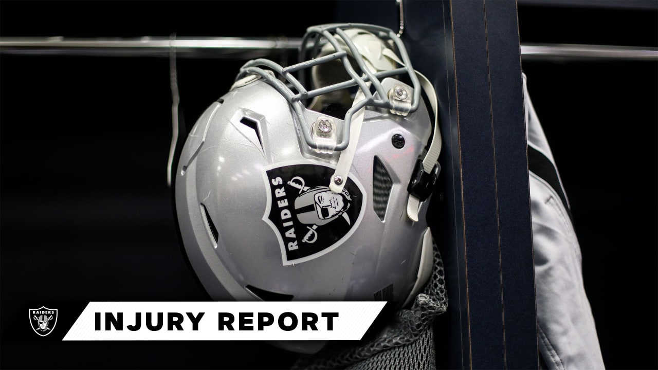 Raiders Injury News: 4 Players Did Not Practice Wednesday Due To Illness -  Sactown Sports