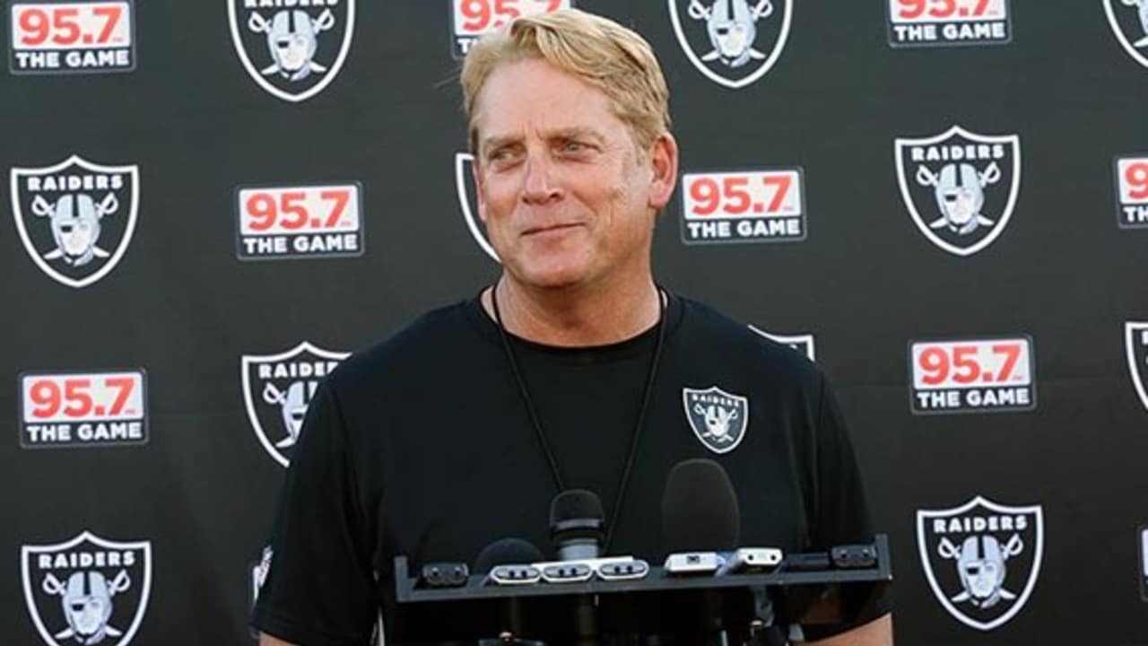 Head Coach Jack Del Rio Talks 1st Padded Practice