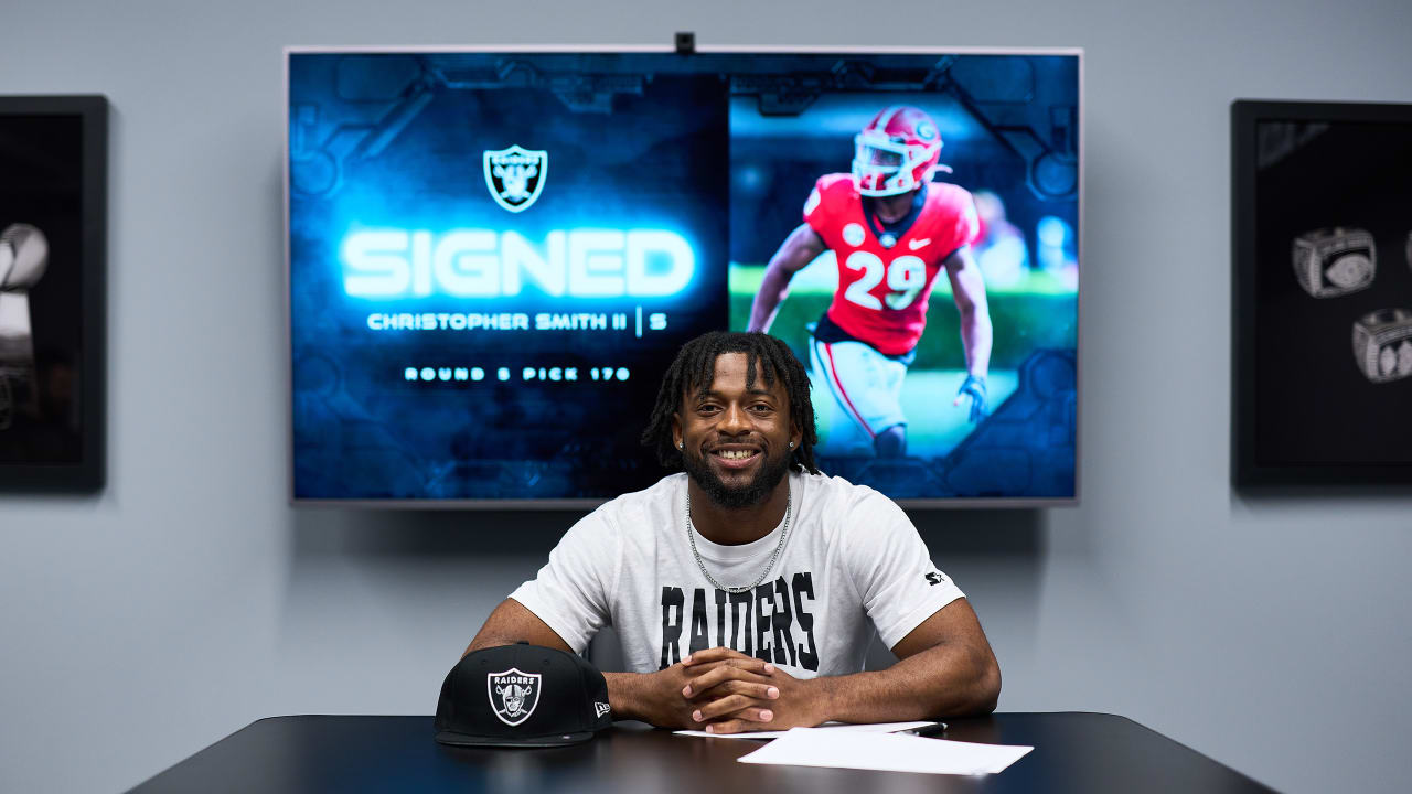 Watch: Raiders select S Christopher Smith II with No. 170 pick in 2023 Draft