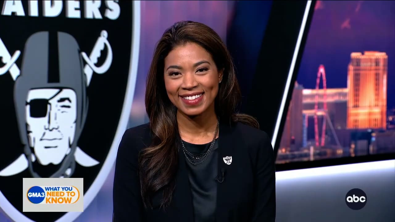 Sandra Douglass Morgan talks Las Vegas, work ethic and joining Raider