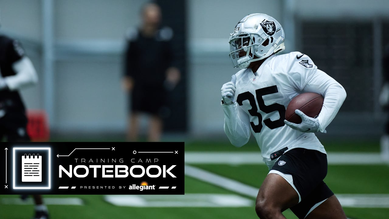 Raiders CB Nate Hobbs returns to practice after missing first week of training  camp