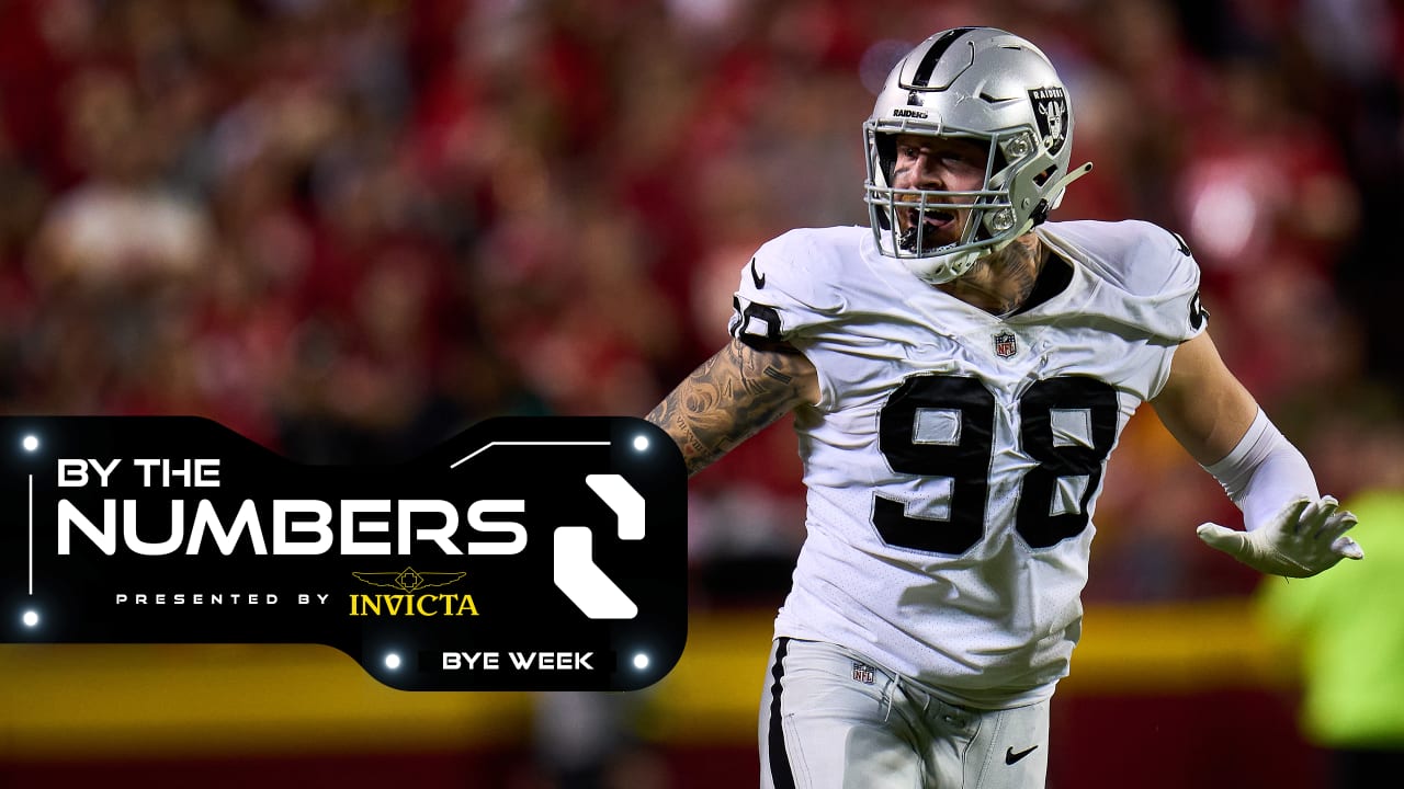 By the Numbers: Recapping the Raiders' top stats at the bye week