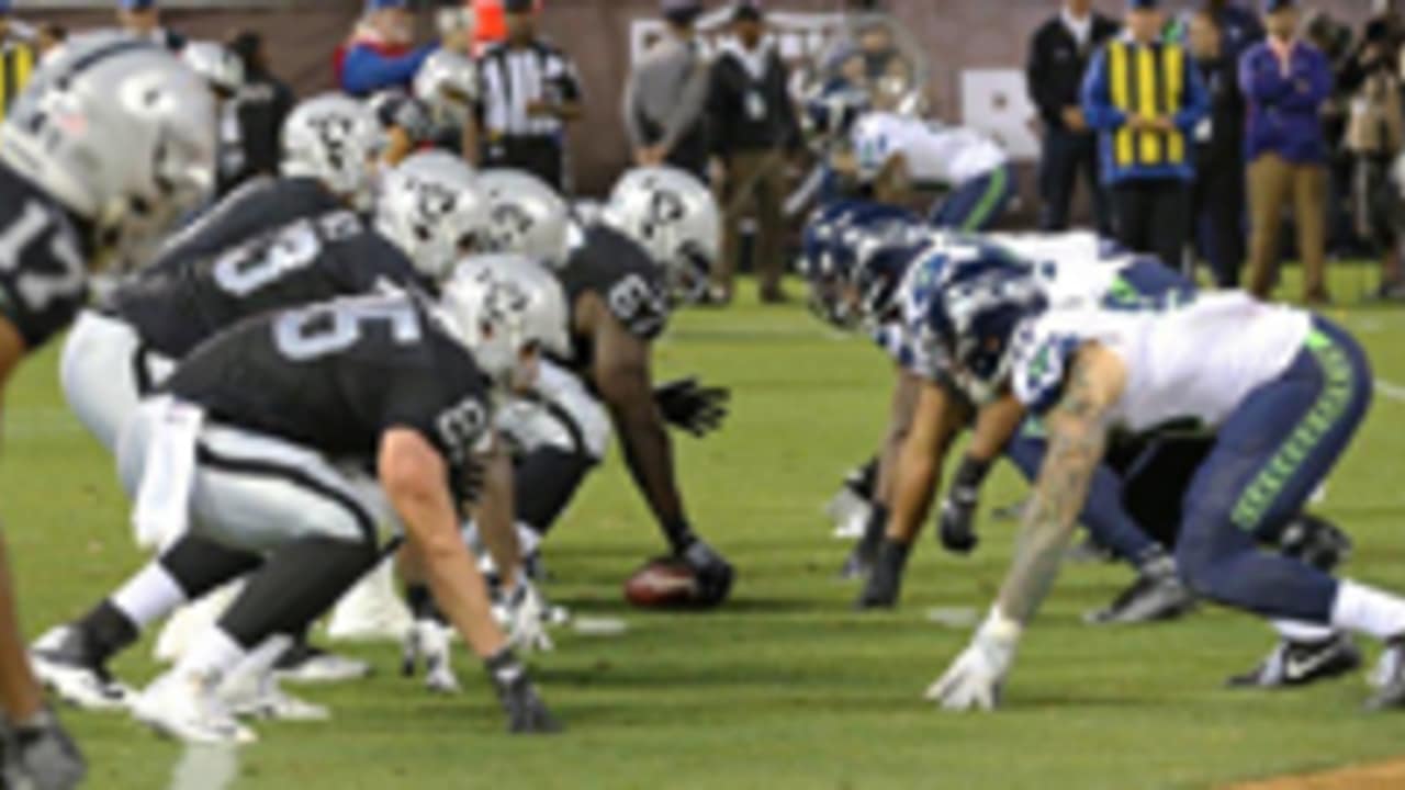 Raiders Snap Counts vs. Seattle Seahawks Majority Of Starters Sit In