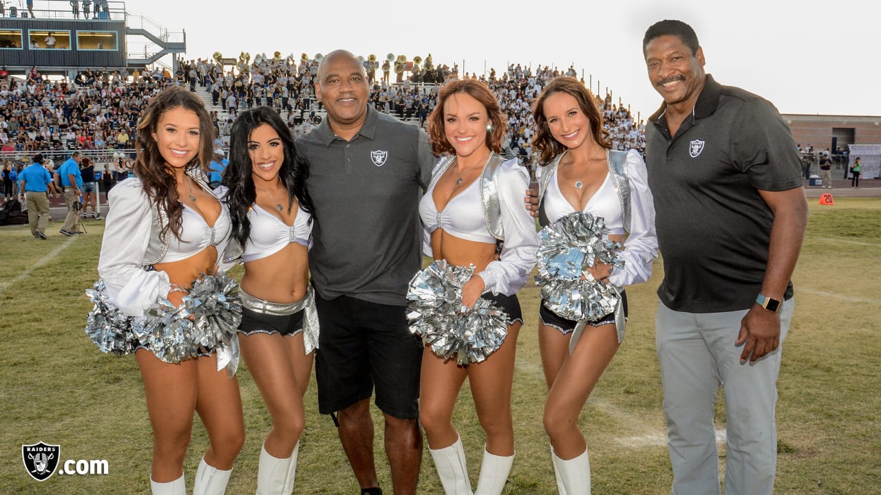 Raiders Alumni and Raiderettes kickoff 2018 High School Football Season