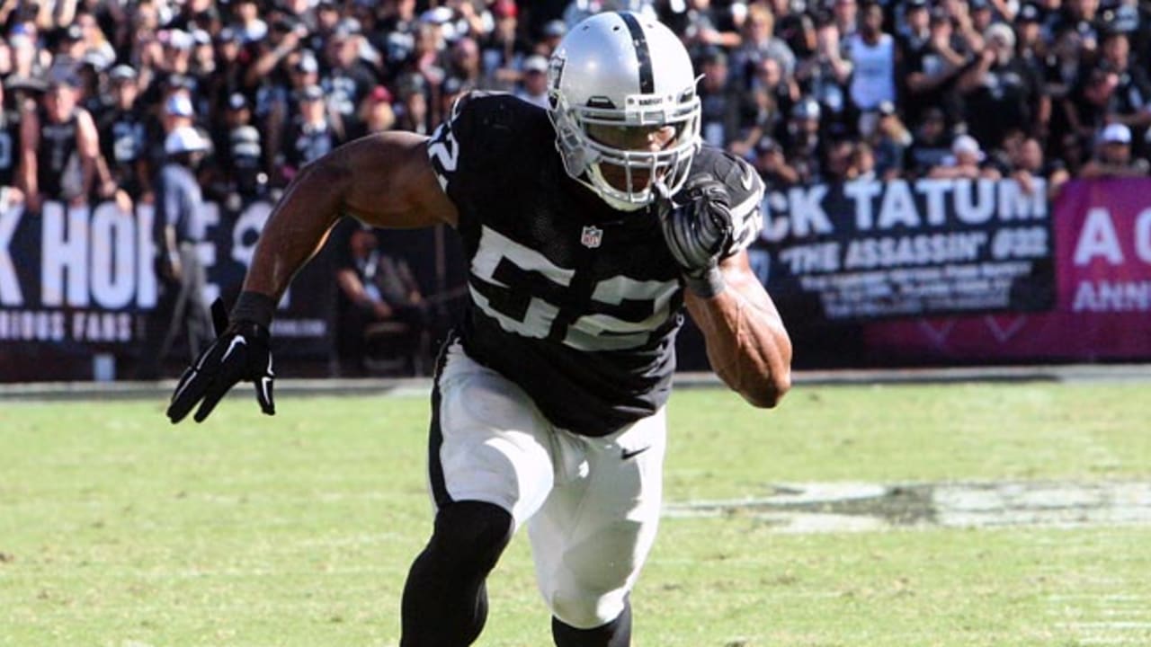 Oakland Raiders Los Angeles Raiders Silver and Black Kahlil Mack