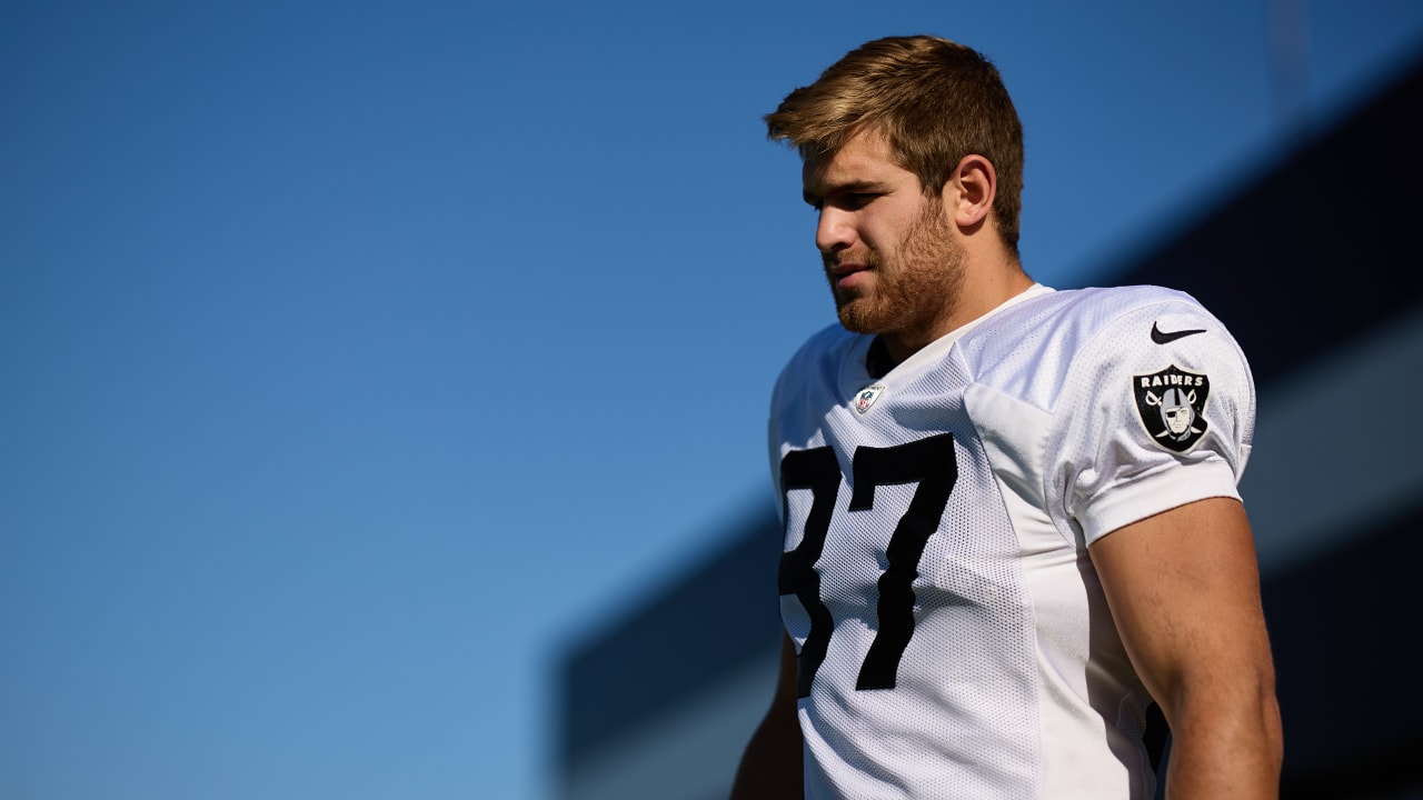Raiders tight end and second-round draft pick Michael Mayer isn't ...