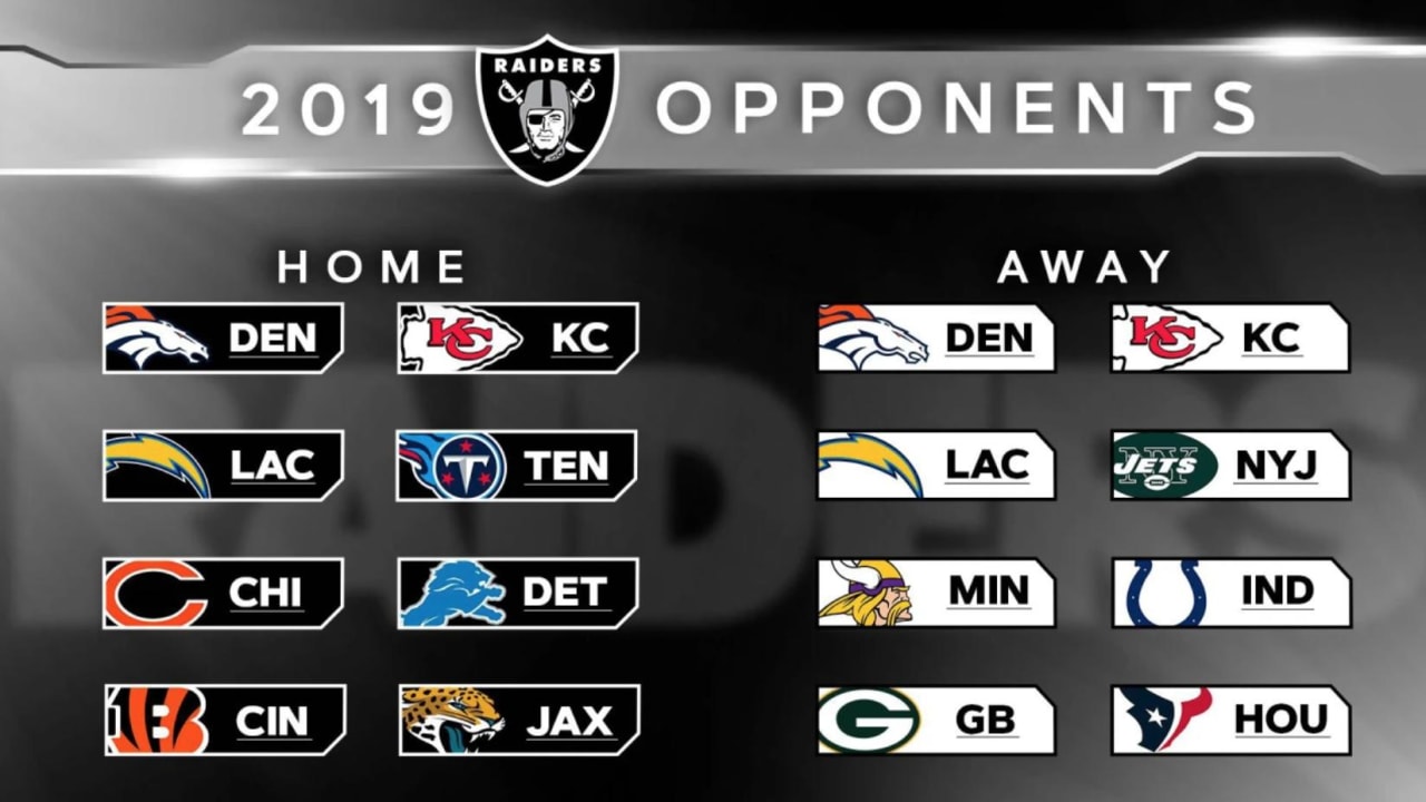 Las Vegas Raiders - Our preseason schedule is set. #RaiderNation