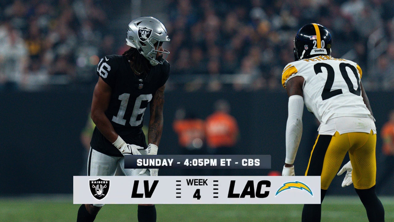 NFL Network's game preview of the Las Vegas Raiders vs. the Los Angeles