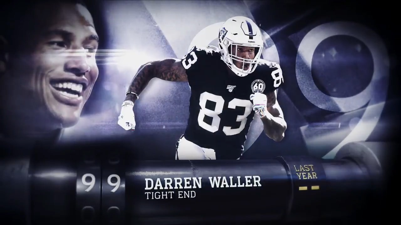 Raiders' Darren Waller named most 'under-rated' player of 2019 season