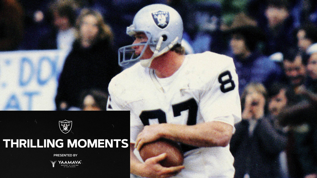 On This Date In 1977: The Ghost To The Post – Oakland Raiders v