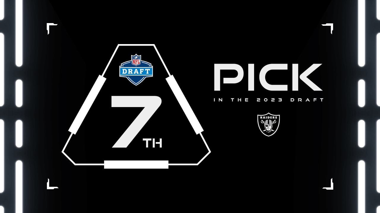 Raiders secure the No. 7 pick in the 2023 NFL Draft