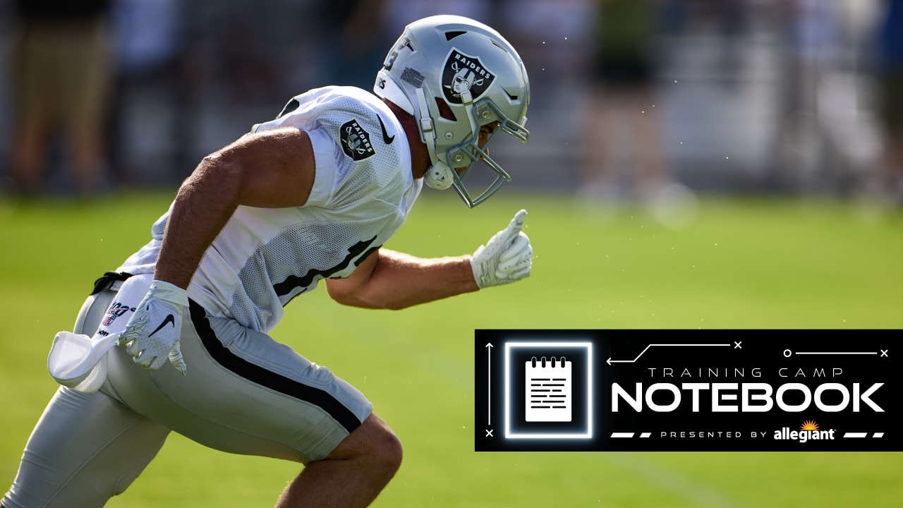 Training Camp Notebook 7/31: Hunter Renfrow, Davante Adams tandem