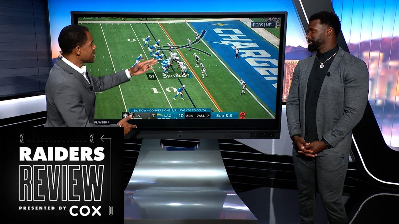'Check downs equals touchdowns' Reviewing Josh Jacobs' play against the Chargers NFL Week 4