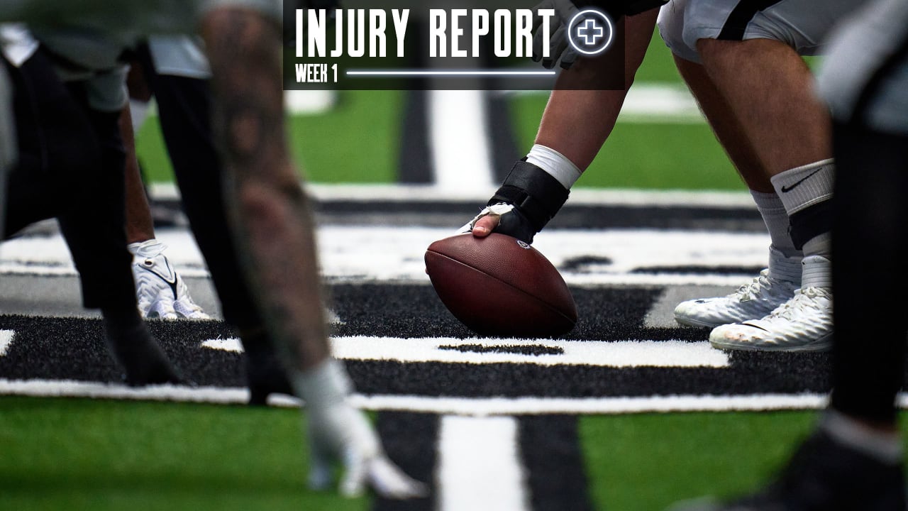 Raiders-Ravens Week 1 Injury Report: Richie Incognito ruled out