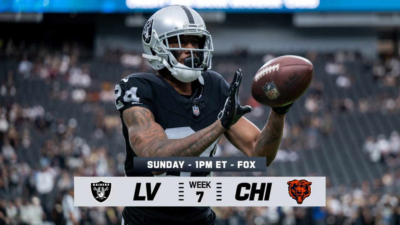 NFLN Raiders vs. Bears preview Week 7