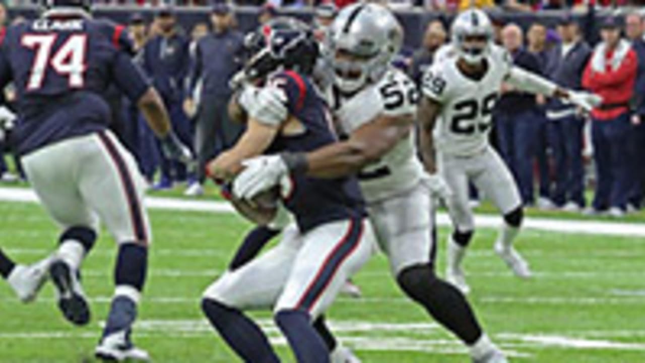 Rookie Cook leads Raiders against Texans in AFC wild-card