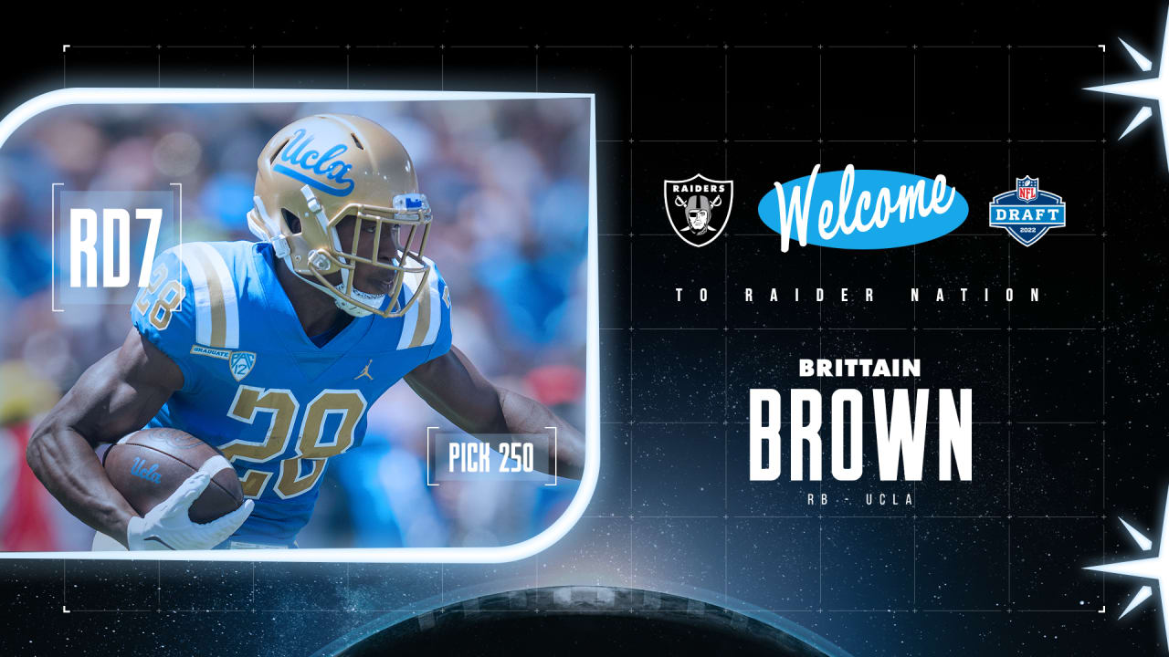 Raiders land Brittain Brown with their final pick in the 2022 NFL Draft