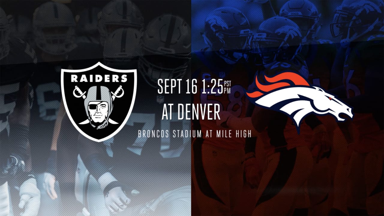 Trailer Raiders At Broncos Week 2