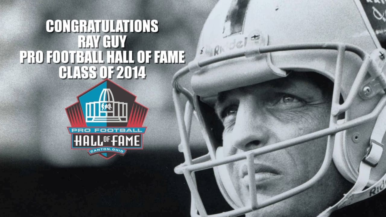 Former Raiders P Ray Guy Elected into Pro Football Hall of Fame