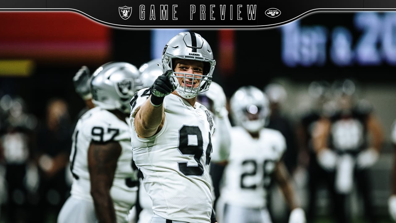 Game Preview: Raiders will travel to NY and try to get back in the